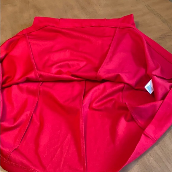 roz&ali strapped v neck red dress - Picture 7 of 8